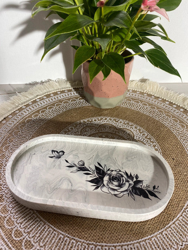 Plateau décoré