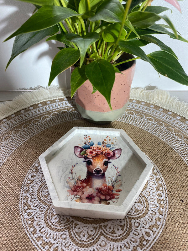 Petit plateau décoré