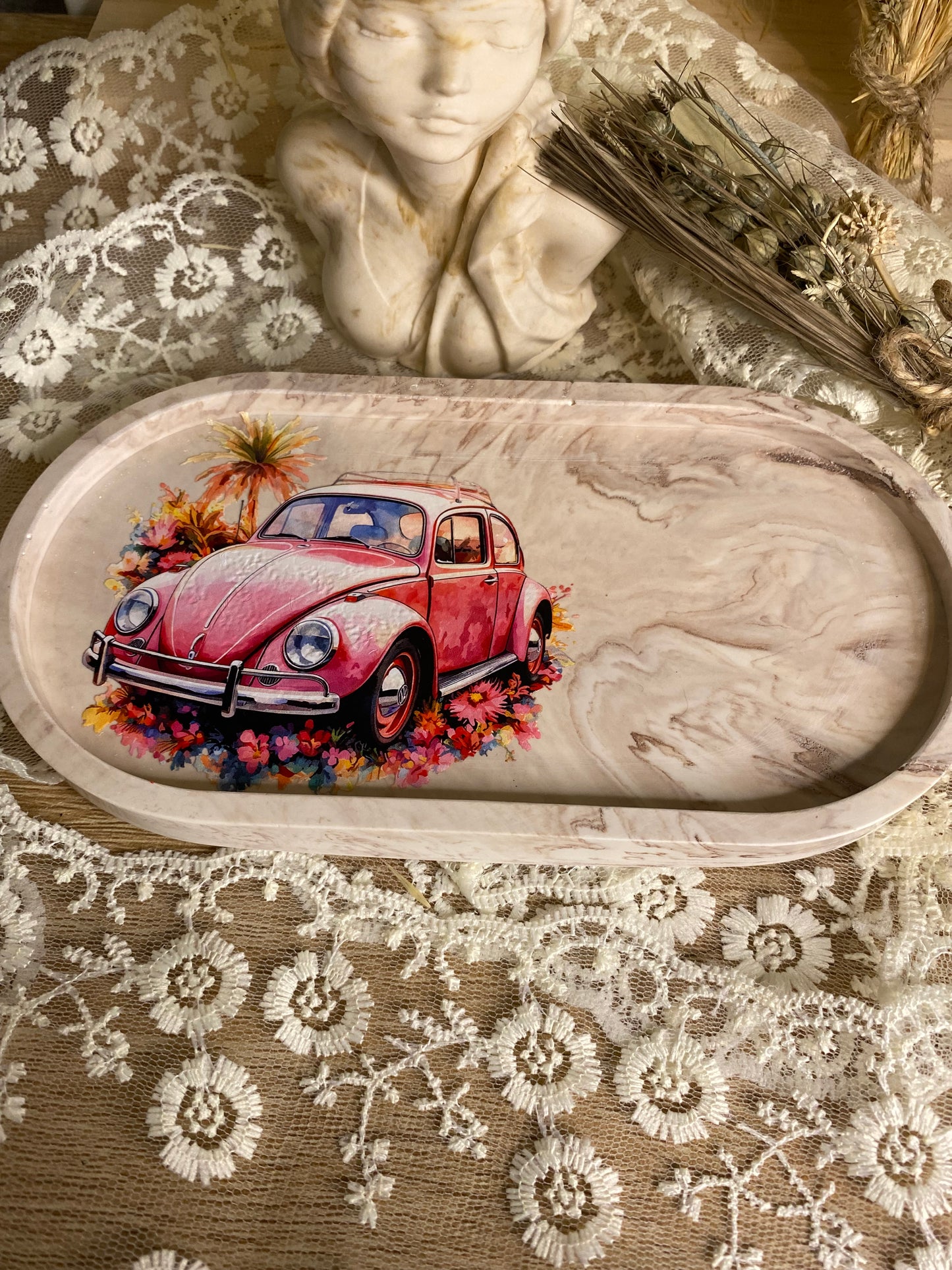 Plateau décoré