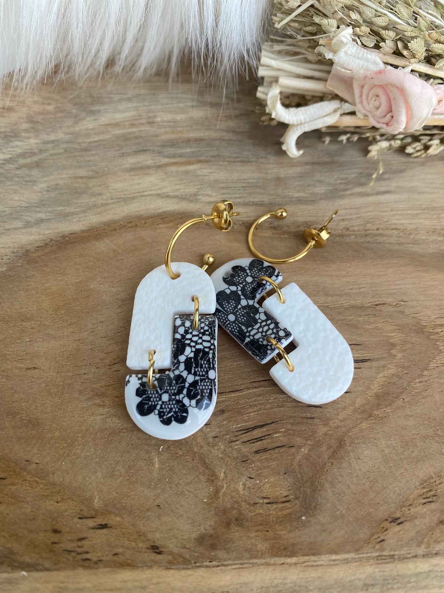 Créoles 15mm semi ouverte