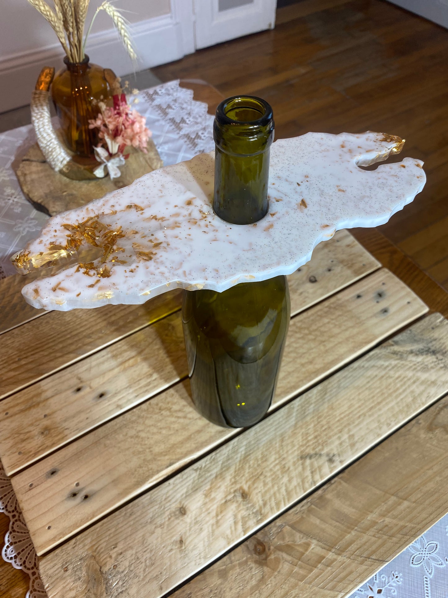 Divers déco et plateau en résine