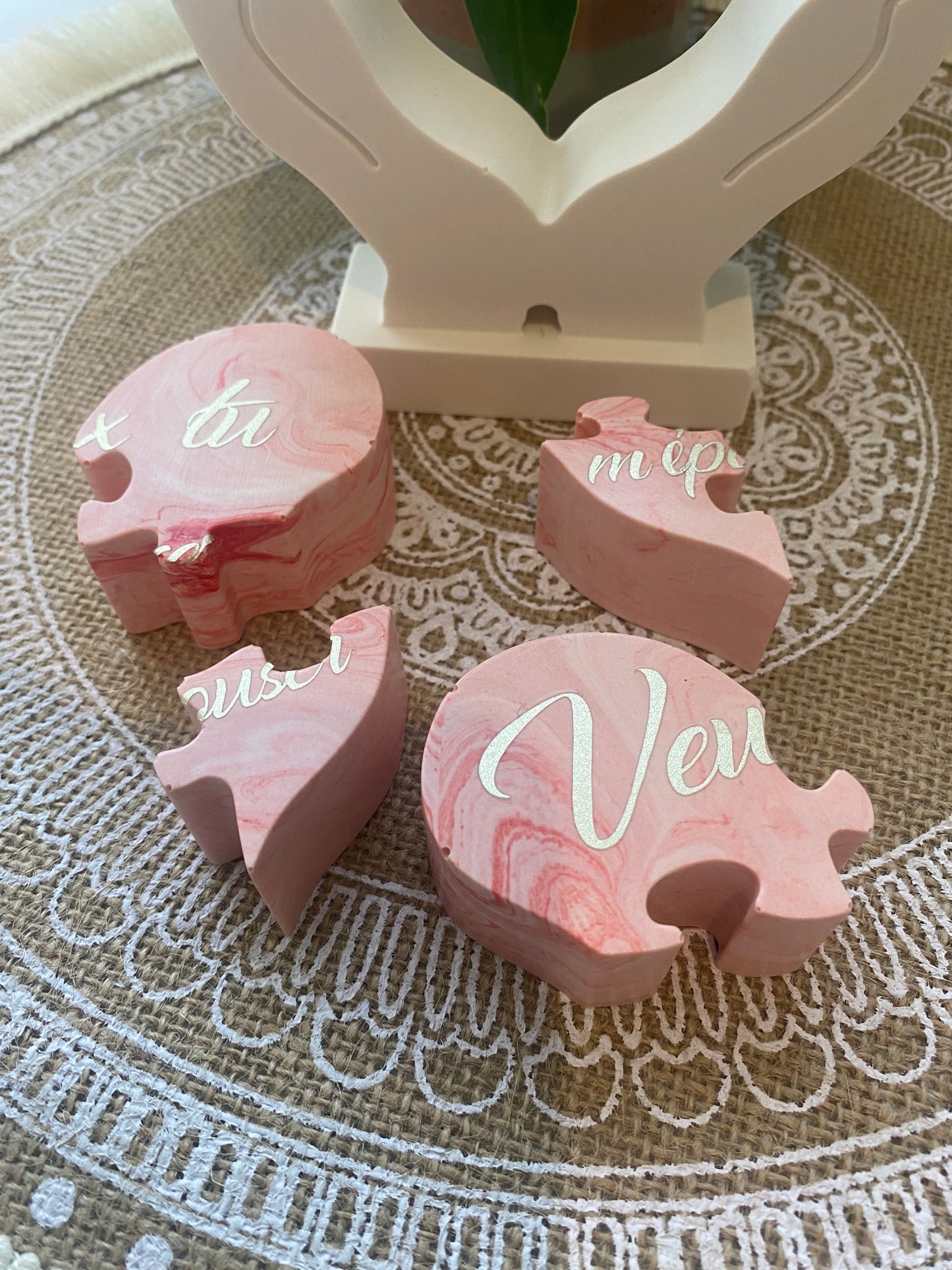 Mains coeur puzzle