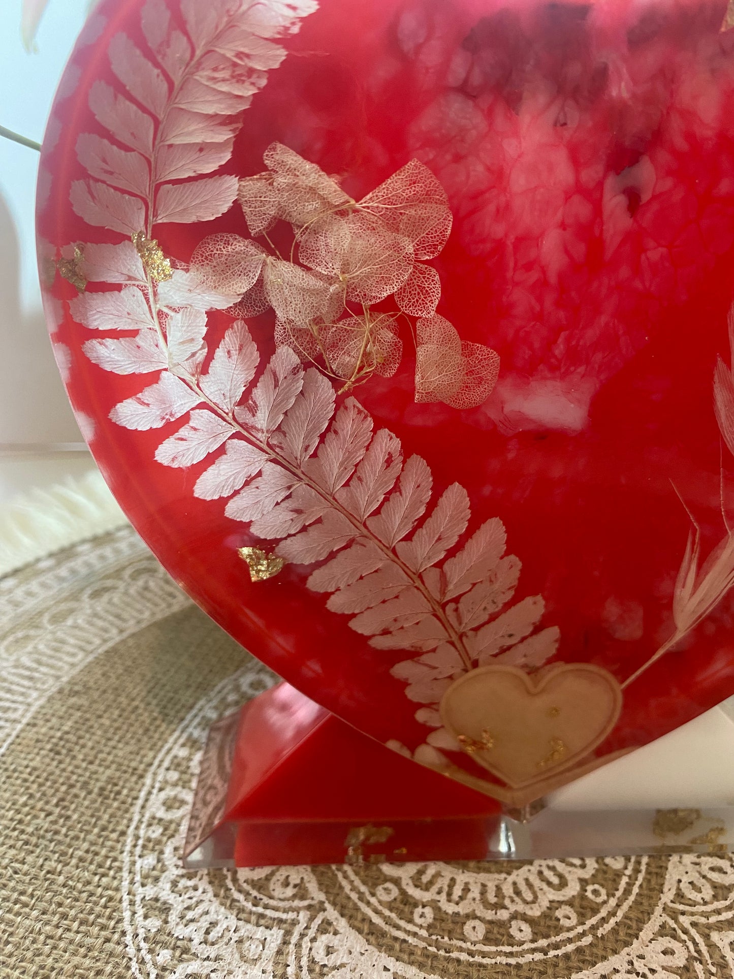 Coeur sur socle