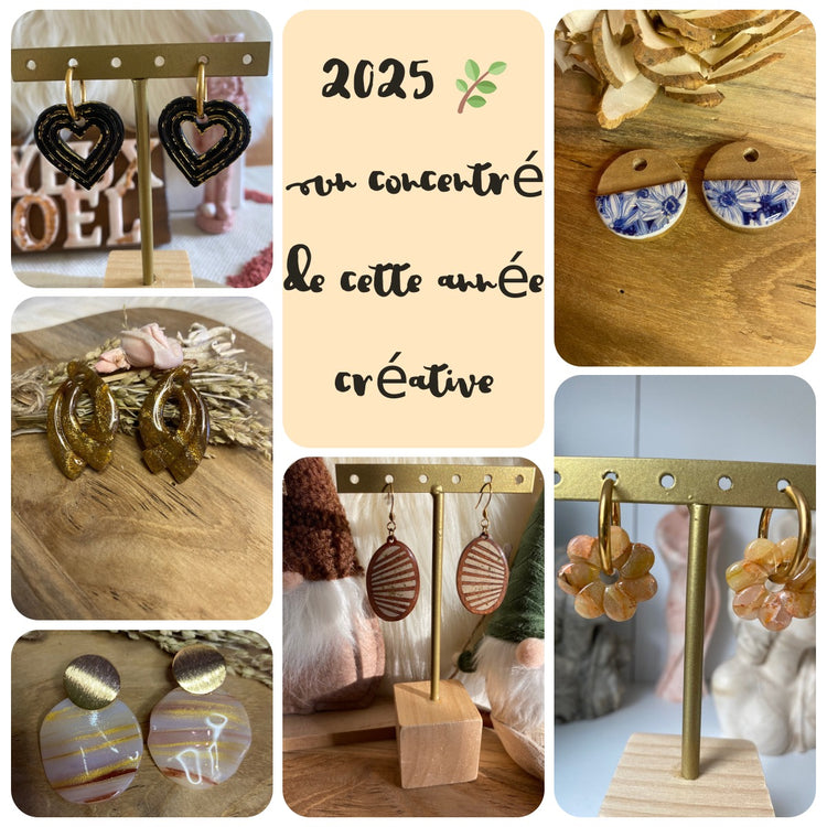 3. 🌿 Collection 2025 – Pampilles en pâte polymère