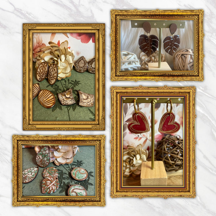 2.Collection Bois & Polymère 🌿 – L’alliance du naturel et du fait-main