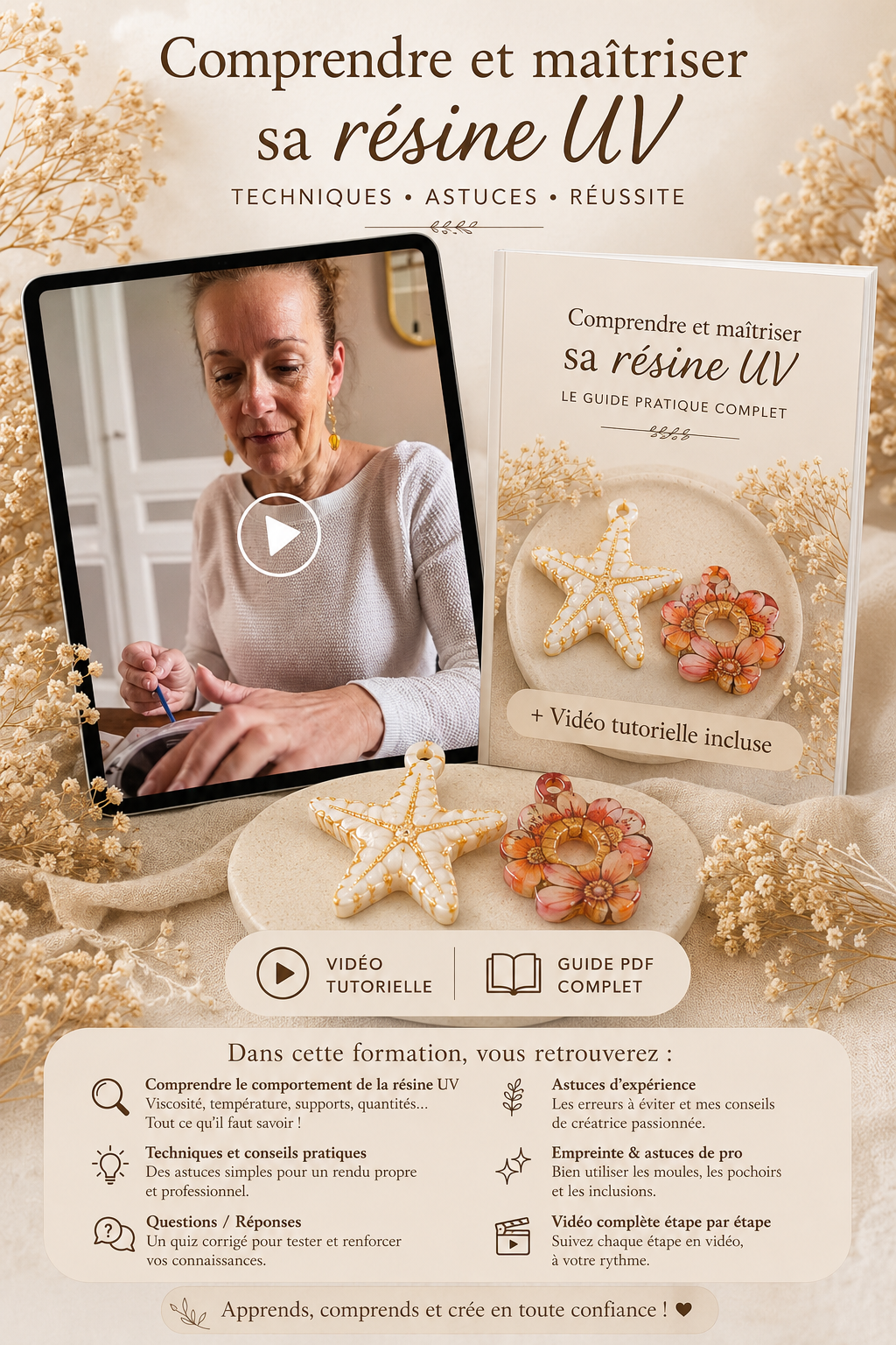 Ta résine se rétracte ? Ta résine colle ? - La méthode complète