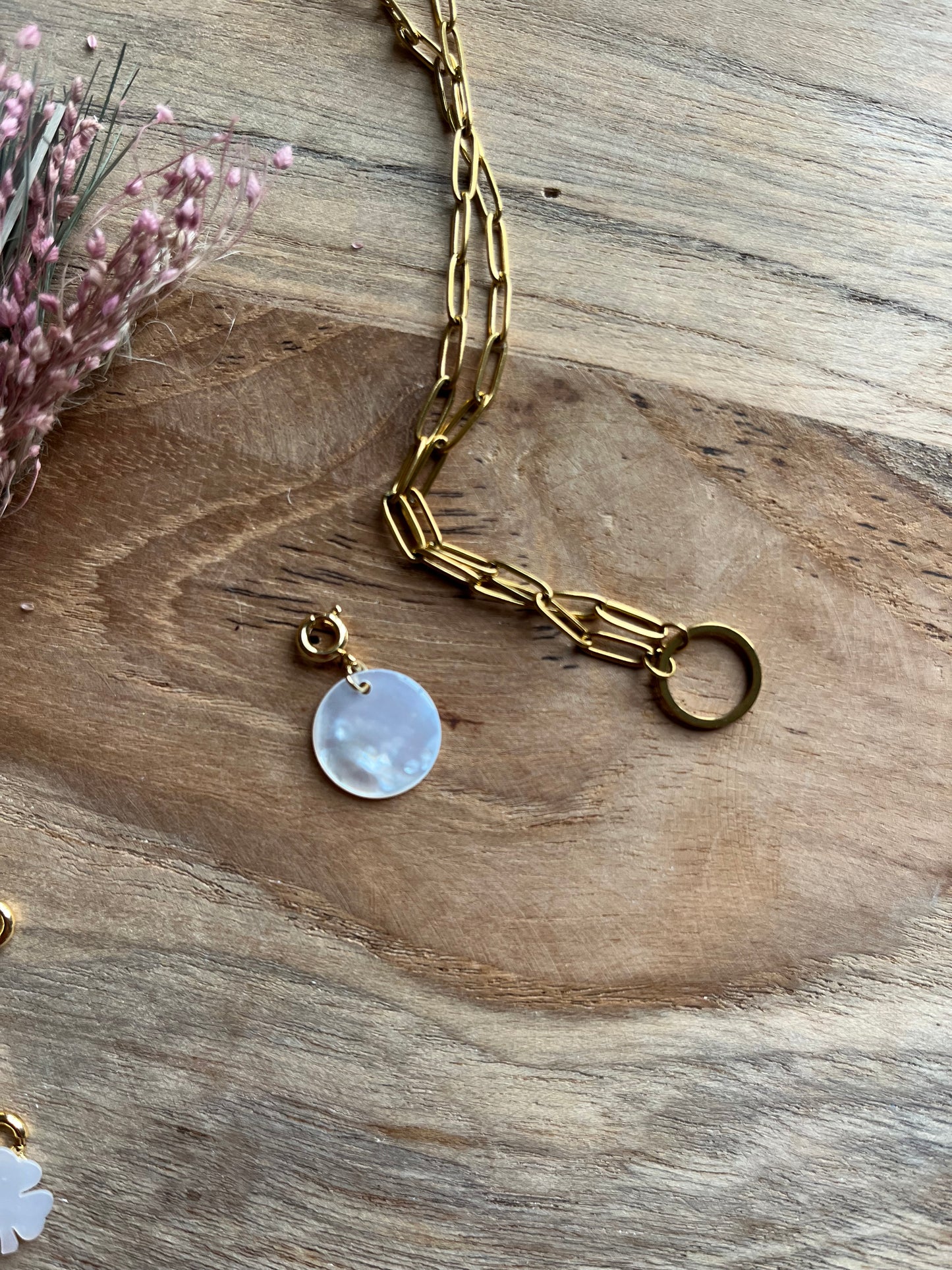 Charms collier interchangeable