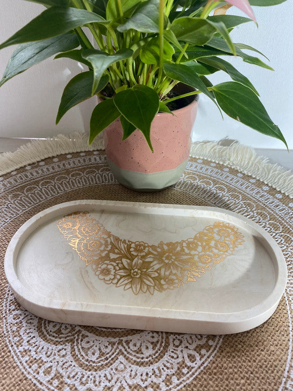 Plateau décoré