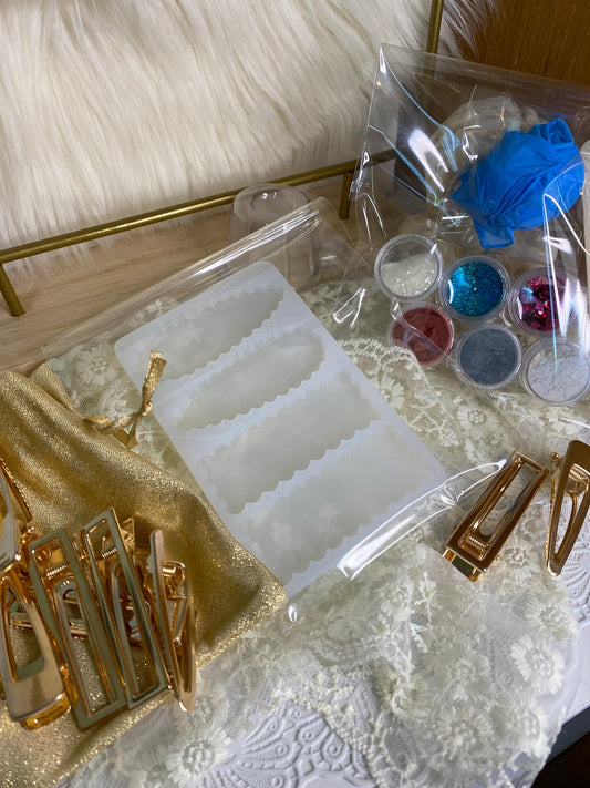 Kit résine barrettes