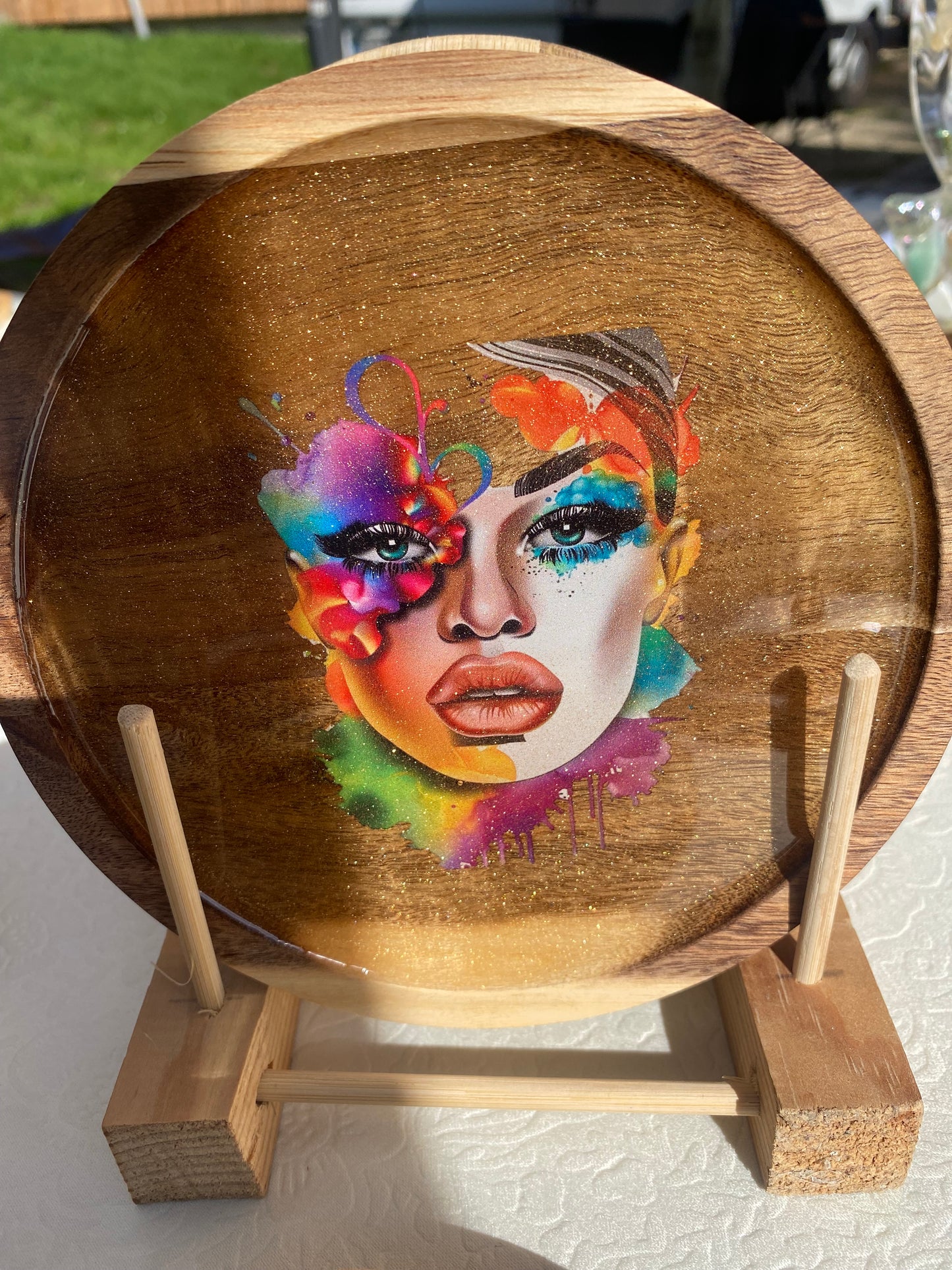 Plateau rond ou rectangle