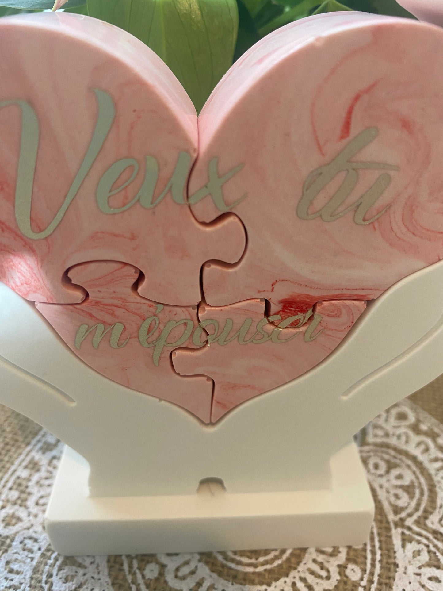 Mains coeur puzzle