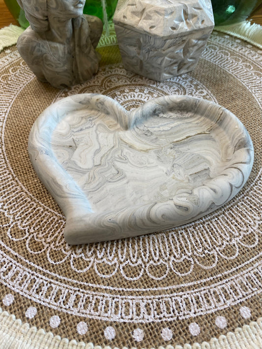 Vide poche coeur irrégulier