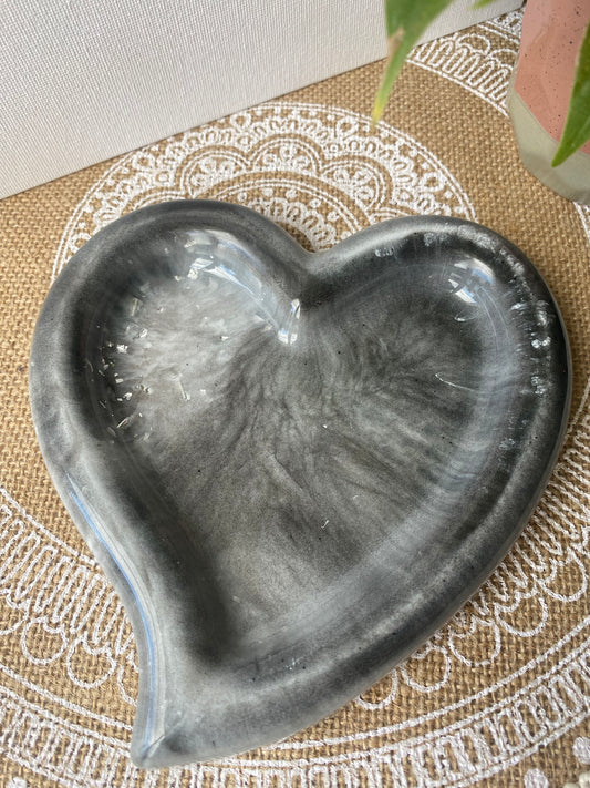 Vide poche coeur irrégulier