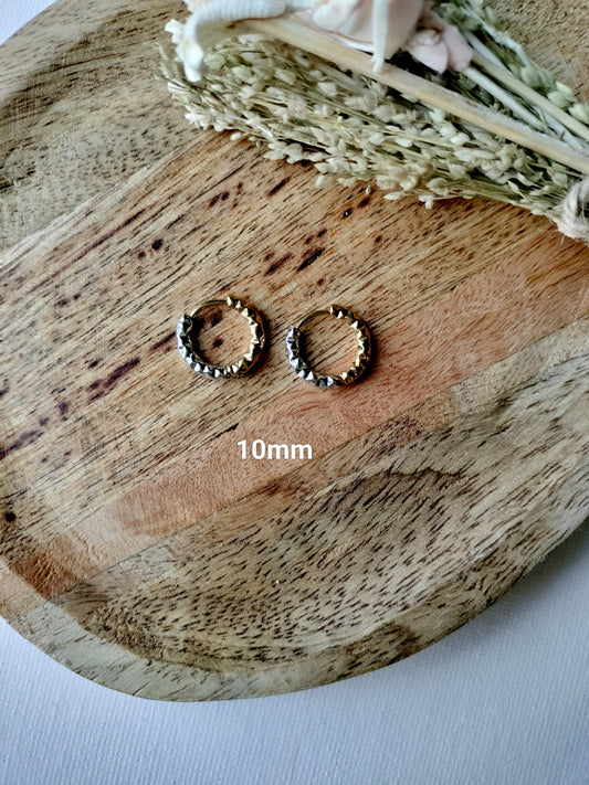 Créoles 10mm (2mm)